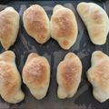 makotone's cooksnap of when they made 手捏ねで簡単パン☆塩パン☆朝食にも最適☆.