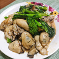 かわゆう1211's cooksnap of when they made 牡蠣とほうれん草の炒め物.