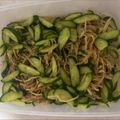 ルイージン's cooksnap of when they made ★切干大根とｷｭｳﾘの中華風ｻﾗﾀﾞ★.