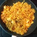 ゆか☆猫's cooksnap of when they made ●キムチ玉子チャーハン●.