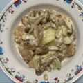 レティシア's cooksnap of when they made 冷凍のままレンジ加熱！ 鶏肉のクリーム煮.