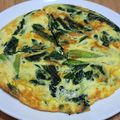 kaori238's cooksnap of when they made 簡単☆ほうれん草チーズオープンオムレツ.