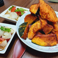 ひっこ's cooksnap of when they made 揚げ油でもう一品♪♪香ばしい揚げかぼちゃ.