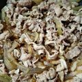 まりもぱい's cooksnap of when they made 【基本】吉野家系かんたん豚丼.