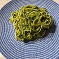 Faiza's cooksnap of when they made ほうれん草とクルミのパスタ。.