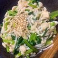 Ｒ's cooksnap of when they made 小松菜とえのきのナムル.