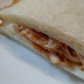 ばたみそーぱん☆'s cooksnap of when they made バーベキューチキンサンド～アメリカ～.