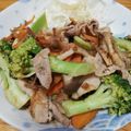 クックHBQ370☆'s cooksnap of when they made ぱぱっと簡単！豚バラとブロッコリー炒め.