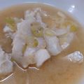 kyootan's cooksnap of when they made 真鯛のあら汁^^.