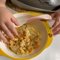 ゆちゃん212's cooksnap of when they made チャーハン♡離乳食後期～幼児食.