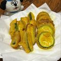 め目め's cooksnap of when they made ズッキーニのふわふわフリッター.