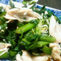 ハルトクマックス's cooksnap of when they made 春菊とささみのおひたし.