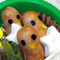 kaumama's cooksnap of when they made キャラ弁★ウインナーのペンギン！？.