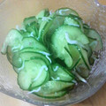 徹嫁っち's cooksnap of when they made きゅうりのちりめんじゃこ和え.