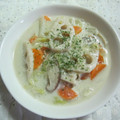 さとみりん's cooksnap of when they made 蓮根の和風豆乳スープ.