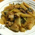 こうまさmam's cooksnap of when they made 大根の葉も入れてね✿大根と豚肉の中華煮✿.