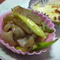 ＭＯＭＯパンダ's cooksnap of when they made 豚肉とアスパラとポテトの炒め.