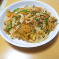 としとん's cooksnap of when they made レンコンと春雨のコチュジャン炒め.