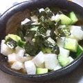 チナックス☆'s cooksnap of when they made 長いもと胡瓜で～ピリッとわさび和え.