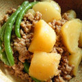 meiのﾏﾏ's cooksnap of when they made じゃが芋といんげんのそぼろ煮.