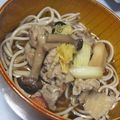 きらり流れ星's cooksnap of when they made きのこそば.