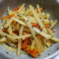 COCOマミー's cooksnap of when they made じゃがいもdeきんぴら風.