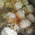 ひゆﾏﾏ's cooksnap of when they made 野菜たっぷり♪ふわふわ肉団子＆春雨スープ.