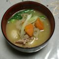 Cookingmam's cooksnap of when they made ぽっかぽか♪我が家の豚汁.