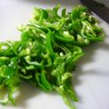 ♥alice♡'s cooksnap of when they made サクサク切れるうちのピーマンの切り方.