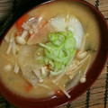 tomomitter's cooksnap of when they made ＊しょうが香るぽっかぽか豚汁＊.