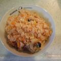 あおちゃん＆まめ's cooksnap of when they made 簡単♪トマトジュースで炊飯ピラフ☆.