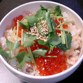 chou*'s cooksnap of when they made 鮭とイクラの炊きおこわ.