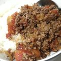 CoffeeCoco's cooksnap of when they made そばめしキーマカレー.