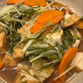 みそな☆'s cooksnap of when they made 厚揚げと水菜の煮物.