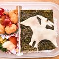 クックPMV6M6☆'s cooksnap of when they made キャラ弁★スライスチーズの切り抜き.
