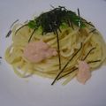 むむむうさん's cooksnap of when they made 子供も食べやすい明太子スパ.