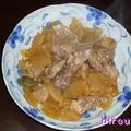 hirousao's cooksnap of when they made 時短☆大根と豚肉のオイスター炒め煮.