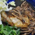 スクラッチ６６'s cooksnap of when they made さごしのキノコあんかけ☆.