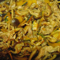 lowfatman's cooksnap of when they made かぼちゃと豚肉のオイスターソース炒め.