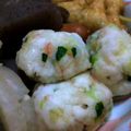 hibaru's cooksnap of when they made 冬はおでん☆はんぺんでアレンジ団子.