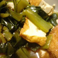 monchanママ's cooksnap of when they made 小松菜と厚揚げの生姜炒め.
