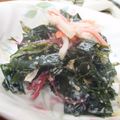 noamanma's cooksnap of when they made わかめの胡麻マヨサラダ✿.