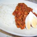 えっく's cooksnap of when they made カレールーで手軽にドライカレー☆覚書用.