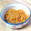 ねこまこ♪'s cooksnap of when they made しらたきのキンピラ.