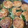 まぐきち's cooksnap of when they made サバと豆腐のハンバーグ【さばーぐ】.