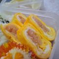 crr611's cooksnap of when they made お弁当・オツマミに★タラコの玉子焼き.