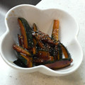 あやちん０８１６'s cooksnap of when they made かぼちゃの皮で☆きんぴら♪.