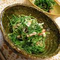 MEGuREEN's cooksnap of when they made おかひじきの和え物**マヨポンで**.