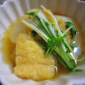 shimaru's cooksnap of when they made かぶと油揚げの柚子胡椒煮.