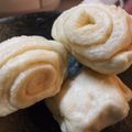 にゃろんの会's cooksnap of when they made ホームベーカリーでコネコネ♪蒸し花巻っ.